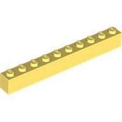6111-103G Steen 1x10 geel, lichthelder gebruikt *1A032