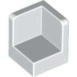 6231-1 Hoekpaneel 1x1x1 wit NIEUW *1B016