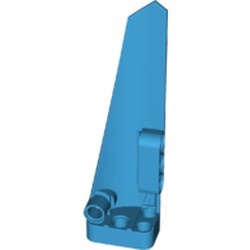 64393-153 Technic, Sierpaneel # 6 GLAD lang Side B blauw, donkerazuur NIEUW *4T092