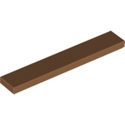 6636-150 Tegel 1x6 caramel, midden NIEUW *1B115
