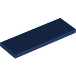 69729-63 Tegel 2x6 blauw, donker NIEUW *1L120