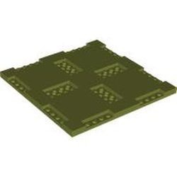 69958-155 WEGPLAAT Steen 16x16x2/3 groen, olijf NIEUW *