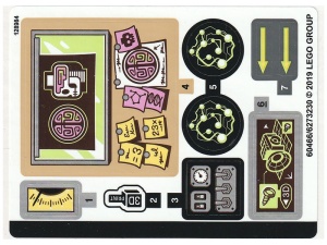 70418stk01 STICKER: 70418 JB's Ghostlab NIEUW *0S0000