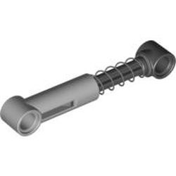 731c06-86 Technic Schokbreker 6.5L, ZACHTE VEER compleet grijs, licht (blauwachtig) NIEUW *0D000