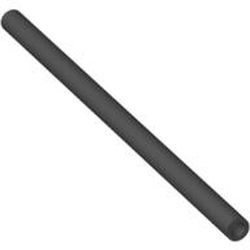 75c08-11G Slang star 3mm doorsnede, 8 noppen lengte (6,4 cm) zwart gebruikt *5D0000