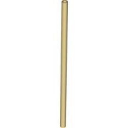 75c10-2G Slang star 3mm doorsnede, 10 noppen lengte (8 cm) crème gebruikt *5D0000