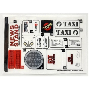 76178stk02 STICKER 76178-2 (sticker 2 van 2) NIEUW *0S0000