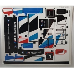 76922stk01 STICKER 76922 Speed Champions- BMW M4 GT3- BMW M Hybrid V8 sticker 1 NIEUW *0S0000