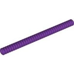 78c12-24G Slang geribbeld lengte 12 noppen paars gebruikt *5D0000