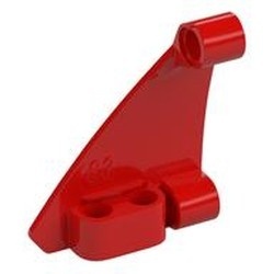80278-5 Technic, paneel gebogen #63 5x4 LINKS rood NIEUW *