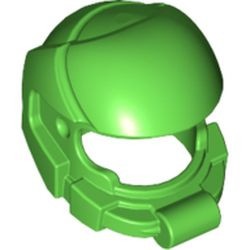 87781-36 Ruimtehelm groen, helder NIEUW *0L0000