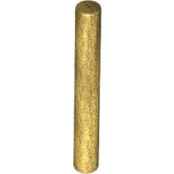 87994-115 Paal lengte 3 noppen goud, parel NIEUW *