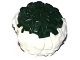 87997pb03-1 Pom-pom voor cheerleader wit/zwart wit NIEUW *0B0000