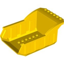 90109-3G Laadbak 12x8x5(PAKKETPOST) geel gebruikt *1F005