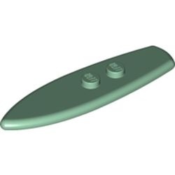 90397-48 Surfbord groen, zandkleurig NIEUW *0B0000