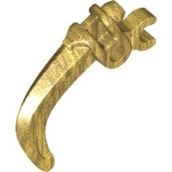 92220-115 Hero Factory wapen - klauw met clip goud, parel NIEUW *0L0000