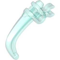 92220-15 Hero Factory wapen - klauw met clip transparant lichtblauw NIEUW *