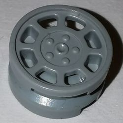 93593-86 Wiel 11x6mm met 8 spaken grijs, licht (blauwachtig) NIEUW *5W000 - Img 2