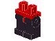 970c11-5 Benen zwart, heupen rood rood NIEUW *2B000