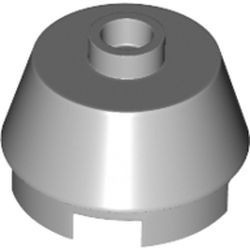 98100-86 Kegel toelopend 2x2 grijs, licht (blauwachtig) NIEUW *1B087