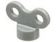 98375-95 Opwindsleutel zilver, mat NIEUW *0D0000