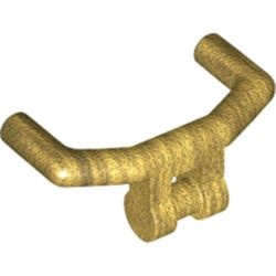 98397-115 Hendels met gebogen handvaten goud, parel NIEUW *0W004