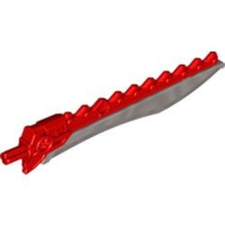 98568pb02-5 Hero Factory wapen - zaag met zilver blad rood NIEUW *0L0000