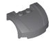 98835-85 Motorkap 3x4x1 2/3 gebogen voorkant grijs, donker (blauwachtig) NIEUW *0B003