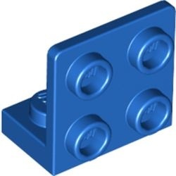 99207-7 Verbindingsplaat 1x2- 2x2 OMGEKEERD blauw NIEUW *1B261