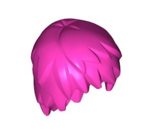 99242-47 Gelaagd halflang haar roze, donker NIEUW *0L0000