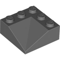 99301-85 Dakpan 33 graden hoek 3x3 BINNENZIJDE grijs, donker (blauwachtig) NIEUW *1L191