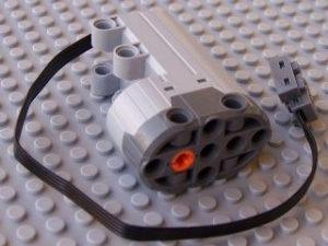 99498c01-86 Motor 9V Power Functions Servo grijs, licht (blauwachtig) NIEUW *5D0000 - Img 2