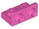 99780-47 Verbindingsplaat 1x2- 1x2 OMGEKEERD roze, donker NIEUW *1B259