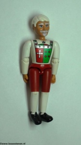 belvMale7G Man - King met witte and rode Pants, Shirt Insignia, witte Hair gebruikt *