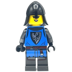 cas575 Ridder, Zwarte Valk met zwarte helm NIEUW *