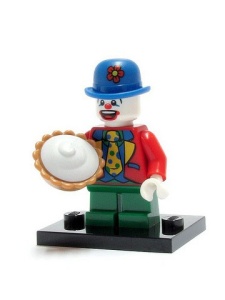 col05-9 Kleine clown met taart en voetstuk NIEUW *0M0000 - Img 2