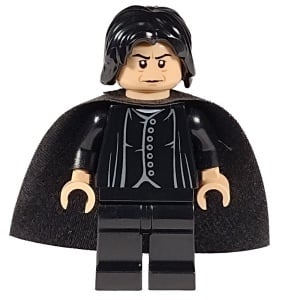 hp100G Professor Snape, bruine lijnen in gezicht gebruikt *0M0000