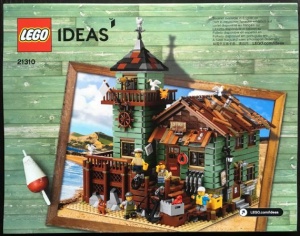 INS21310 21310 BOUWBESCHRIJVING- Old Fishing Store NIEUW *