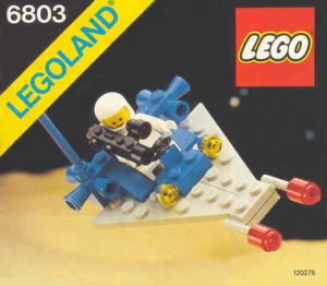 INS6803-G 6803 BOUWBESCHRIJVING- Space Patrol gebruikt *LOC RBL