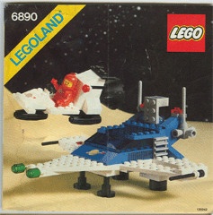 INS6890-G 6890 BOUWBESCHRIJVING- Cosmic Cruiser gebruikt *LOC RBL