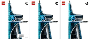 INS76269 76269 BOUWBESCHRIJVING- Avengers Tower NIEUW *