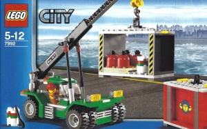 INS7992 7992 BOUWBESCHRIJVING- Container Stacker NIEUW *