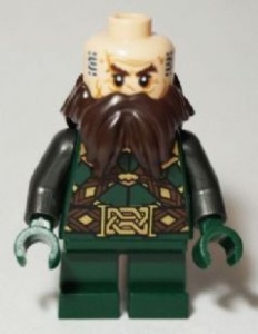 lor095 LOR: Dwalin the Dwarf- No cape NIEUW *0M0000