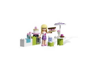 Set 3930-G Stephanie's Outdoor Bakery, zonder doos gebruikt *