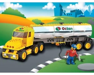 Set 4654 Tanker Truck, beschadigde doos NIEUW * - Img 2