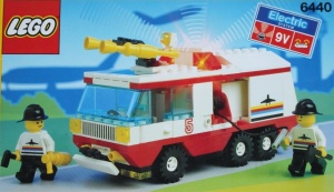 Set 6440-G Set 6440 Jetport Fire Squad MET DOOS (99% compleet) gebruikt * - Img 2