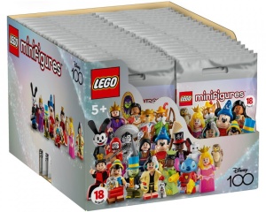 Set 6446154 COMPLETE DOOS 60 Minifigs DISNEY 100 NIEUW *0M0000
