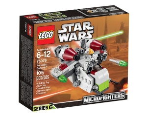 Set 75076-G Republic Gunship, met doos gebruikt * - Img 2