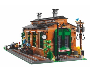 Set 910033 Old Train Engine Shed NIEUW *5M000