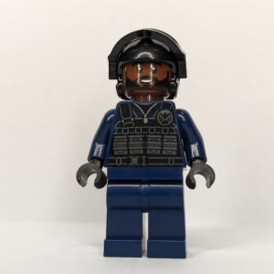 sh0918 Superheroes- SHIELD agent, man NIEUW *0M0000